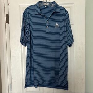 Peter Millar Blue Classic Polo Shirt